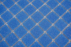 Campione a mano di piastrelle di mosaico per piscina mosaico di vetro blu cobalto - MOS200-A15-P_m