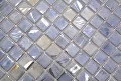 Piastrella di mosaico a mano mosaico piscina mosaico piscina piccioni grigio blu beige toni parete doccia SPAGNA - 220-71254U_m