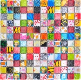 Mosaico di ceramica colorato piastrella di mosaico retro vintage POP UP Marilyn Monroe piastrella di mosaico MOS18D-1605