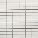 Piastrella a mosaico in ceramica aste bianche lucide backsplash cucina MOS24B-0101_f