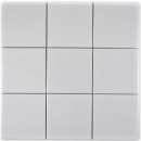 Mosaico piastrelle parete ceramica bianca lucida backsplash cucina bagno piastrelle parete WC - MOS23-0101