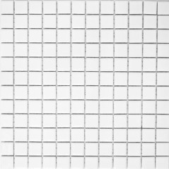 Piastrelle di ceramica a mosaico WHITE MATT alzatina per doccia piastrelle per bagno alzatina per cucina MOS18D-0111
