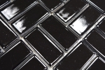 Piastrella a mosaico decorata a mano in ceramica mulino a vento nero lucido piastrella WC bagno MOS24-CWM8BG_m