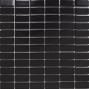 Asta mosaico ceramica nero opaco piastrella WC bagno MOS24B-0311