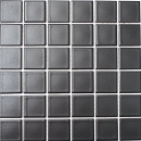 Piastrella di ceramica a mosaico nera opaca MOS16-0311