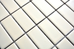 Piastrella a mosaico decorata a mano tondini in ceramica beige opaco piastrella per WC piastrella per bagno MOS24D-1911_m