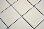 Campione a mano di piastrelle a mosaico beige magnolia opaco Backsplash cucina MOS14-1911_m