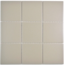 Piastrella a mosaico ceramica fango opaco piastrella WC bagno MOS23-2411_f