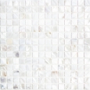 Mosaico in madreperla Mosaico a conchiglia bianco crema Schermo doccia MOS150-SM201