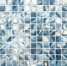 Mosaico in madreperla Mosaico a conchiglia blu grigio Tile backsplash kitchen wallMOS150-SM2582