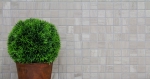 Piastrella di mosaico dipinta a mano marmo pietra naturale grigio strisce grigio MOS42-0204_m