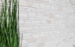 Piastrella di mosaico campione a mano marmo pietra naturale beige chiaro mattone mosaico Biancone MOS40-0200_m