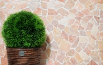 Piastrella di mosaico dipinta a mano marmo pietra naturale rosso cava Ciot Rossoverona MOS44-30-140_m