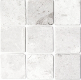 Piastrella marmo pietra naturale Ibiza bianco crema grigio piastrella pietra naturale aspetto antico piastrella pavimento piatto doccia piastrella parete WC - MOSF-45-42010