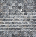 Piastrella di mosaico in marmo pietra naturale nero Nero Antique Marble MOS36-0306-A_f