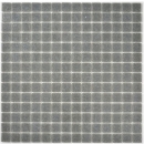 Piastrella di vetro a mosaico grigio macchie doccia MURO BAGNO parete cucina - MOS200-A09-N