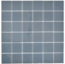 Piastrella di mosaico di vetro grigio antracite BAGNO WC cucina MURO tappeto di mosaico MOS69-0202