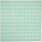 Piastrella di mosaico Mosaico di vetro verde chiaro turchese menta Mosaico di piscina Mosaico di piscina MOS63-0107