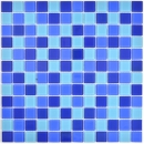 Piastrelle di mosaico di vetro mosaico blu azzurro piscina mosaico piscina MOS63-0405
