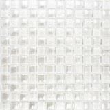 Lustre luxury deluxe glass mosaic mosaic tiles Crystal cream white MOS88-8LU90