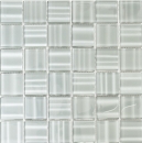Mosaico di vetro Backsplash cucina Mosaico di vetro Facetta grigio antracite MOS110-0202