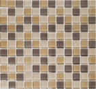 Mosaico di vetro piastrelle marrone beige caffè BAGNO WC cucina MURO MOS72-1302