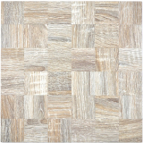 piastrella di mosaico autoadesiva ALU grigio chiaro metallo effetto legno MOS200-2222