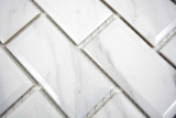 Campione a mano mosaico ceramico Metro Carrara look backsplash cucina splashback BAD doccia MOS26M-0203_m