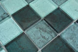 Mano modello trasparente cristallo vetro mosaico benzina muro piastrelle backsplash cucina doccia bagno MOS88-0018_m