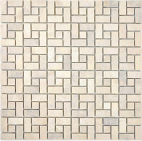 Mosaico di marmo ruota cioccolato marrone mosaico piastrelle backsplash muro piastrelle cucina bagno WC - MOS88-B23