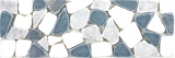 Bordo in marmo grigio bianco nero antracite pietra naturale bordo muro bagno cucina pavimento WC sauna - MOSBOR-GW19