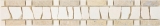 Marmo bordo cioccolato crema beige noce marrone pietra naturale bordo parete bagno cucina pavimento WC sauna - MOSBOR-BC07