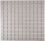 Piastrelle di ceramica a mosaico LIGHT GREY SOAP GREY CREAM WALL FLOOR non smaltato parete cucina antiscivolo - MOS18-0204-R10