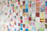 Mosaico colorato dipinto a mano Retro Vintage POP UP Marilyn Monroe in ceramica MOS18D-1605_m