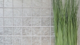 Piastrella di mosaico dipinta a mano Mosaico di vetro traslucido Struttura in argento cristallo BAGNO WC Cucina MURO MOS68-4SB21_m