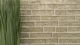 Piastrella di mosaico dipinta a mano Mosaico di vetro composito traslucido Crystal Chic oro MOS86-8CGO_m