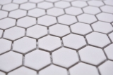 Mano modello mosaico ceramica esagono bianco R10B piatto doccia pavimento piastrelle mosaico piastrelle cucina bagno pavimento MOS11H-0101-R10_m