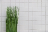 Piastrella a mosaico ceramica bianca lucida specchio parete bagno MOS16B-0101_f