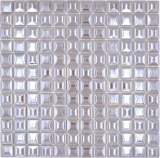 Piastrella di mosaico ECO GLAS caffè metallizzato 3DF MOS350-24_f | 10 tappetini di mosaico