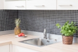 Piastrella a mosaico ECO GLAS nero antracite MOS360-03_f | 10 tappetini a mosaico
