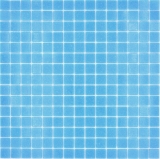 Piastrella a mosaico in vetro azzurro piastrella da parete bagno piastrella doccia splashback piastrella backsplash MOS200-A13-N_f | 10 tappetini a mosaico