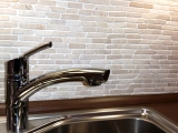 Piastrella a mosaico Marmo Pietra naturale bianco Brick Botticino Anticato Alzatina per cucina MOS40-0102_f
